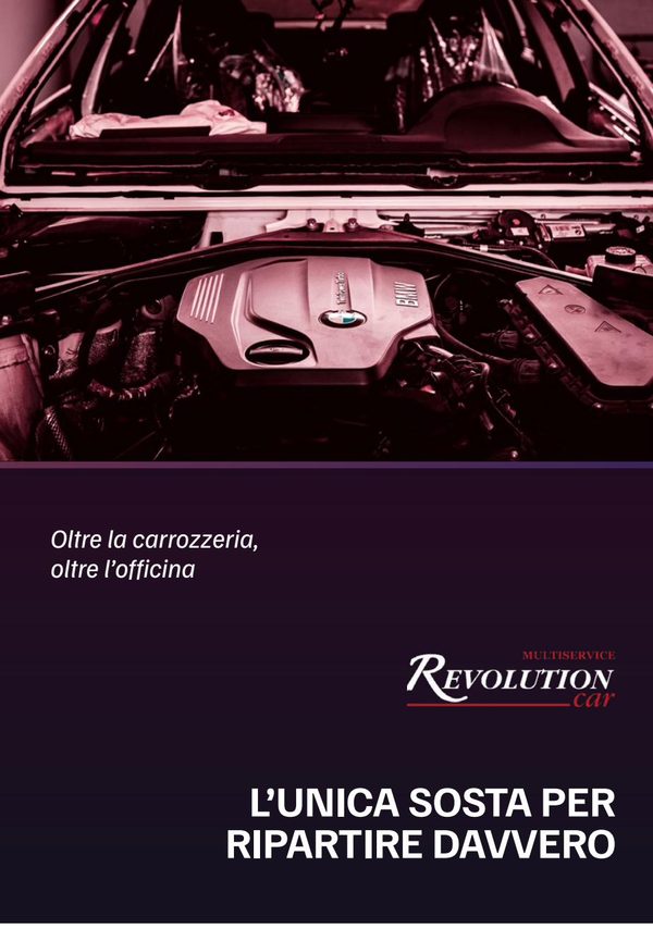 Revolution Car - copertina rivista